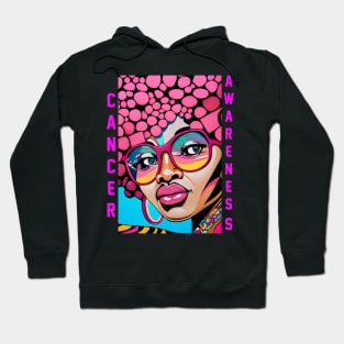 Breast Cancer Awareness Woman October Pink Hoodie